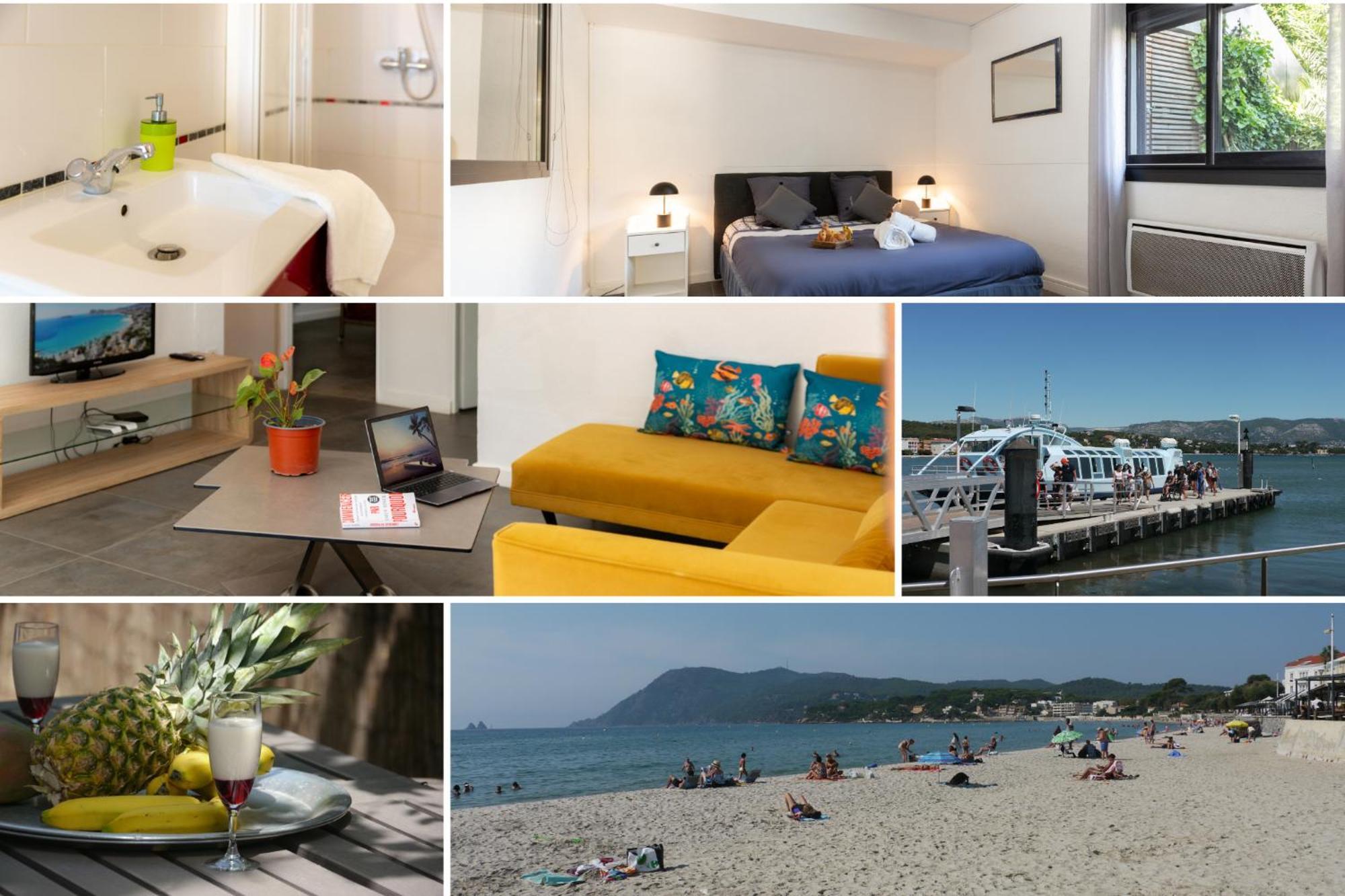 Appartamento Sweet Dream - Quiet - Host Provence La Seyne-sur-Mer Esterno foto
